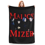 Selimut Flanel Corak Anggota Kumpulan Muzik Jepun Visual Kei Malice Mizer Mana Gackt Kami Kzi Lembut