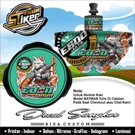 T3 Samurai Cat Tebok Sticker