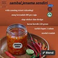 sambal nasi lemak jenama sendiri (100 pcs)