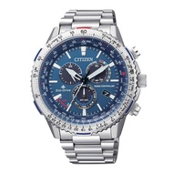 Citizen Radio-Controlled Promaster CB5000-50L Chronograph Solar-Powered Silver Stainless Steel Strap Men Watch