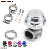 EPMAN Racing 44MM Turbo charge Exhaust Manifold Header Turbo Boost V-band Clamp Wastegate For Toyota Supra 1JZ 2JZ EPWS8