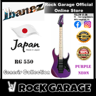 Ibanez RG550 Genesis Collection Electric Guitar, Purple Neon