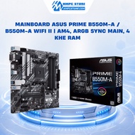 Mainboard ASUS PRIME B550M-A / B550M-A WIFI II | AM4, ARGB Sync main, 4 RAM slots,