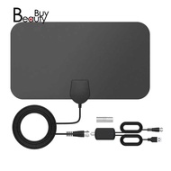 HDTV Antenna Indoor Digital Amplified TV Antenna with Strong Signal Full HD TV Reception, 80 Miles R