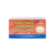 Rexidol Forte Paracetamol Caffeine 500/65mg Tab (10 pcs/pack)