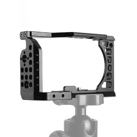 A6000 Camera Cage Rig Video Film Movie Making Handle Stabilizer Aluminum for Sony A6500 A6300 A6400 