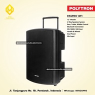 Polytron Speaker Aktif Built In Battery - PASPRO 12F1 / PASPRO12F1