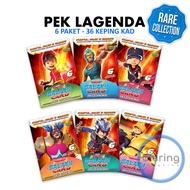 BoBoiBoy Galaxy Card SET : Pek Lagenda (36 Cards)