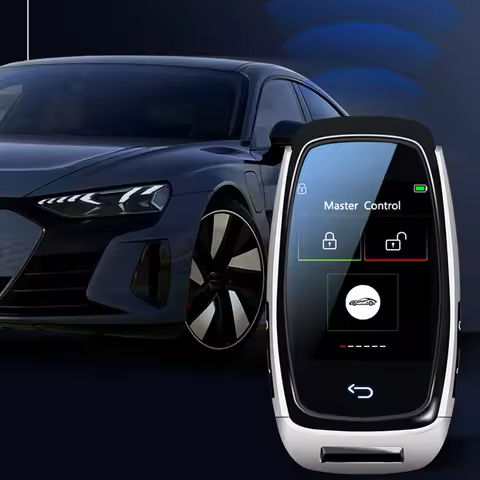 CF920 Keyless Entry Auto Lock Unlock Keyless Entry Remote Control Car Key LCD Touch Screen for Start