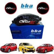 BKA JAPAN BRAKE PAD PERODUA BEZZA MYVI LAGI BEST AXIA FRONT ( DEPAN )