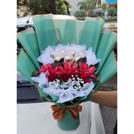 Bouquet Surprise AREA PENANG , bouquet coklat , bouquet duit