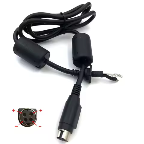 Dc Power Cable 4 Pin Jack Tip Plug Connector Cord for Toshiba Qosmio X300 X305 X305-Q706 Q708 Q712 L
