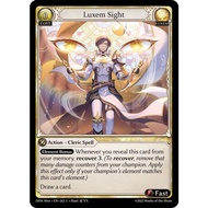 Luxem Sight FOIL- Dawn of Ashes Alter Edition (DOA Alter)