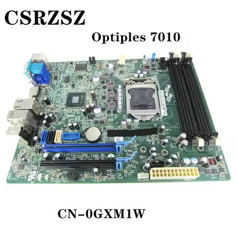 For Dell Optiples 7010 SFF Desktop motherboard CN-0GXM1W 0GXM1W GXM1W DDR3