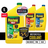 PRESTONE USA MOTOR COOLANT (MAX GREEN) / (PINK) / (BLUE) READY-USE 1L - Honda Yamaha Kawasaki All Mo