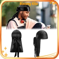 Durag Head Cover Headband Durag Long Bandana Hip Hop Hat Bandana Chemo Cap