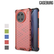 Vivo X90 Pro 5G CASEBURG Hybrid HEX 雙物料加強防撞 軟邊硬底 四邊全包保護殼 手機套Case 6946A