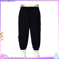 Poney Boys Army Green Poney Cargo Long Pants 80057