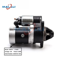 Malali HW16-1 8T 12V 1.6KW Engine Starter Motor 8 Gear teeth For Motor Starter Diesel Generator Part