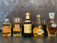 已停產酒辨 ［山崎，Nikka, VSOP]