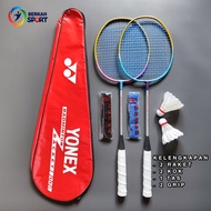 ( PAKET LENGKAP ) Raket Badminton Yonex Carbonex 8 Sp Murah Raket bulutangkis Anak anak