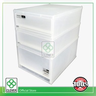 CLOVER 3 Tiers A4 Desktop Drawer Organiser - More Natural NA-412 (1 unit)