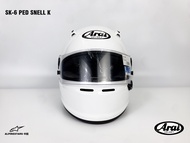 Arai SK6 SK-6 PED SNELL K certified go-kart helmet full helmet Japan original authentic.