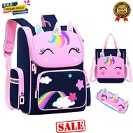 Tas Anak Perempuan Sekolah SD TK PAUD Kekinian Karakter Unicord Kuda Poni Terbaru Murah Terbaru 2025