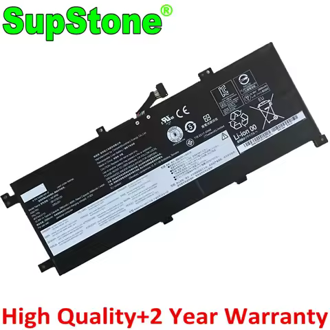 SupStone L18C4P90 L18M4P90 L18D4P90 Battery For Lenovo ThinkPad L13 Yoga 20R5,20R6 2nd Gen,02DL030 0