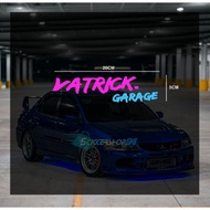 Vatrick garage cutting sticker