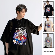 五檔魯夫 太陽神尼卡 橡膠果實 航海王 海賊王GEAR 5 LUFFY 純棉短TEE 台灣製
