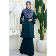 El Jannah Baju Kurung Turquoise Dokoh