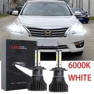 6000K 9-32V White LED Headlight Bulbs Kit set of 2 For NISSAN TEANA (J32) 2008-2013 Low Beam (Head L