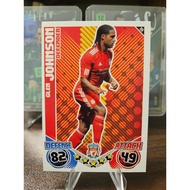 Glen Johnson Topps Match Attax 2010/2011 Card (Liverpool) (10/11)