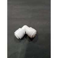 RO Elbow Connector 1/4" Tube 田 1/4" Tube Connector RO