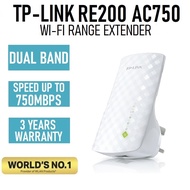 TP-Link AC750 RE200 WI-FI Range Extender Wireless Booster Repeater