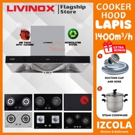 FREE SHIP LIVINOX COOKER HOOD LCH-LAPIS-90SS PACKAGE HOOD HOB