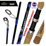 Ajiking Mamba Tournament Spinning Rod 902 HS FUJI TOP GUIDE + REEL SEAT