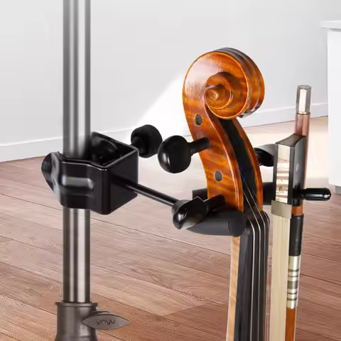 Violin Hanger Violin & Viola Stand Microphone Or Sheet Music Stand Violin and Viola Hanger for Stage