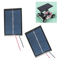 HOMETOOL 6V Solar Panel Polycrystalline 0 6W 90 by 60 by 3MM with 15CM Cable For DIY Kit