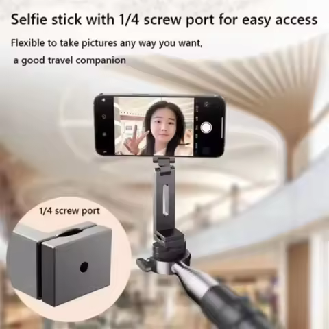 ‌1.7” Magnetic Phone Stand, 360° Rotation, Hands-Free for Airplane, Train, Car — Travel Essential