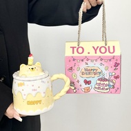 High-Value Influencer Birthday Gifts Pig Water Cups for Boys Girls Couples for Sisters Children Mean