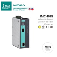 MOXA IMC-101G Industrial Gigabit Ethernet-to-Fiber (SFP) media converter | C1D2 UL CE FCC