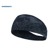 CFS- Fashion Graffiti Lighting Elastic Absorbent Hairband Yoga Jogging Gym Headwear