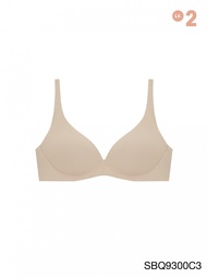 SABINA BRALESS เสื้อชั้นในไม่มีโครง รุ่น TWENTY FIVE รหัส SBQ9300 สีเนื้อเข้ม