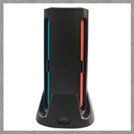 [M G L O] 4 Controller for Charging Dock with Fast Charge 4 Slot for Switch 2 J-Con Gamepad and Left