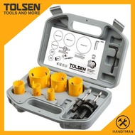 Tolsen 19mm-57mm 9pcs Bi-Metal Hole Saw Set 75861
