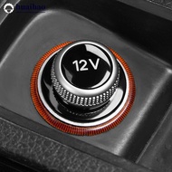 HUAIHAO 12V Car Chrome Plated Plug Cover for A4 A5 A6L Q5 8W0919311 8WD919311 4H0919311 4L0919311 40