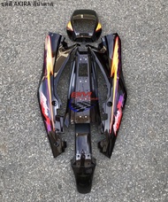 ชุดสี SUZUKI AKIRA  ทั้งคัน  5 ชิ้น พร้อมติดสติ๊กเกอร์