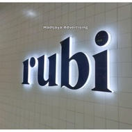 Acrylic LED LETTERS/LED LETTERS embossed/LETTERS embossed with ACRYLIC LASER CUTTING SPONGE/Acrylic 